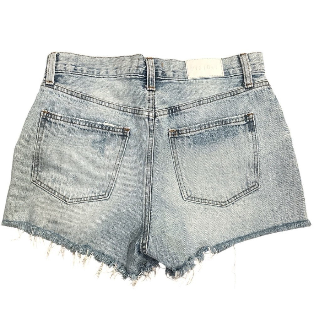 Pistola Kylee Relaxed High Rise Cuffed Jean Short St Tropez - Picture 6 of 11